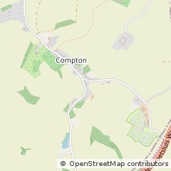 Map of Compton, Devon