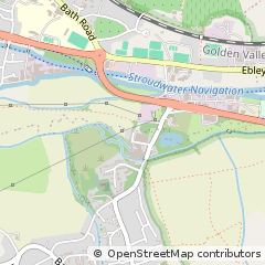 Map of Stonehouse, Gloucestershire