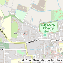 Map of Cottingham, East Yorkshire