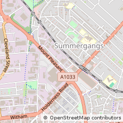 Map of Hull