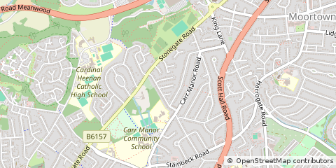 Map of Leeds