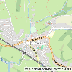 Map of Wolverhampton, Derbyshire