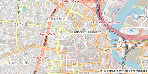 Map of Belfast