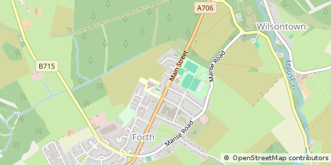 Map of Lanark