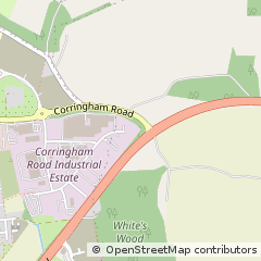 Map of Gainsborough,, Lincs