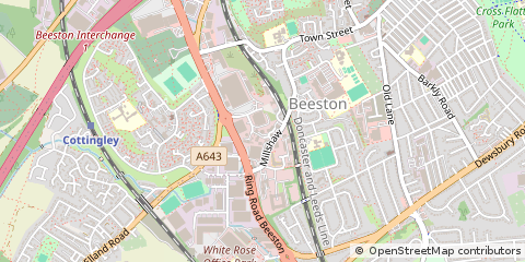 Map of Leeds