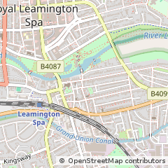 Map of Leamington SPA