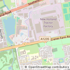 Map of Basildon, Essex