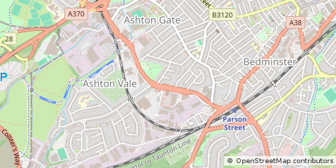 Map of Bristol