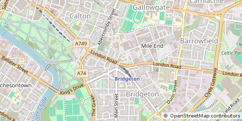 Map of Glasgow