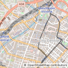 Map of Manchester