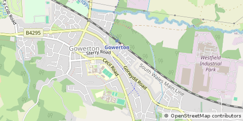Map of Swansea