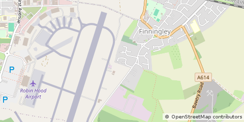 Map of Doncaster