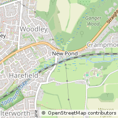 Map of Romsey, Hampshire