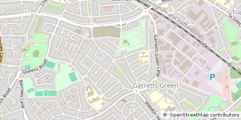 Map of Birmingham