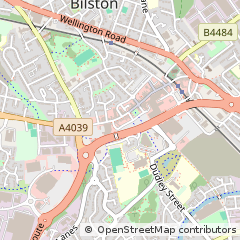 Map of Bilston