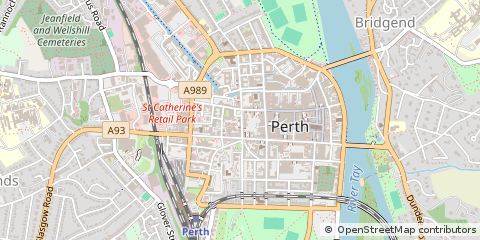 Map of Perth