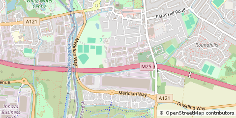 Map of Waltham Abbey
