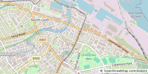 Map of Edinburgh