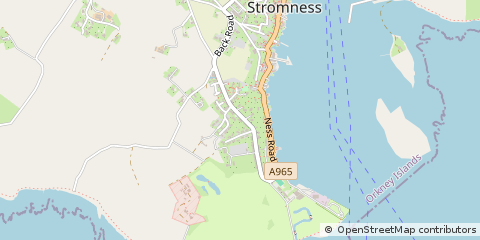 Map of Stromness, Orkney