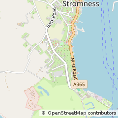 Map of Stromness, Orkney
