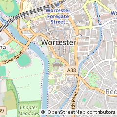 Map of Worcester