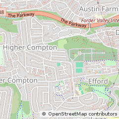 Map of Plymouth, Devon