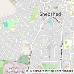 Map of Shepshed, Leicestershire