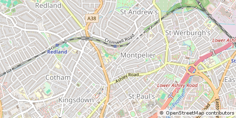 Map of Bristol