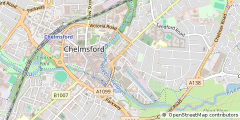 Map of Chelmsford
