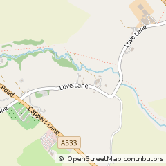 Map of Sandbach