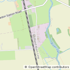 Map of Wellingborough, Northants
