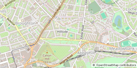 Map of Edinburgh