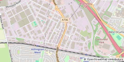 Map of Glasgow