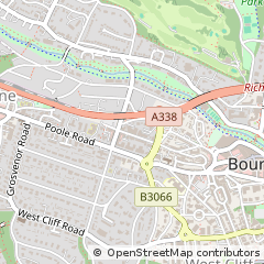 Map of Bournemouth