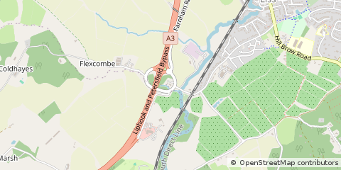 Map of Liss