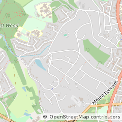 Map of Tunbridge Wells, Kent