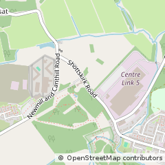 Map of Shotts, North Lanarkshire