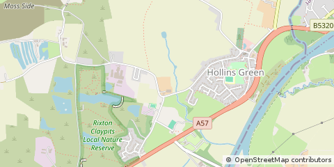 Map of Rixton, Warrington