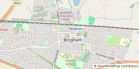 Map of Nottingham
