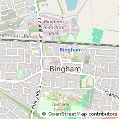 Map of Nottingham