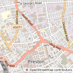 Map of Preston