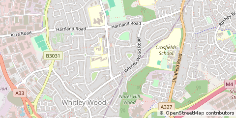 Map of Reading