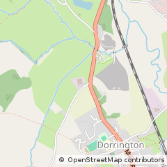 Map of Shrewsbury, Shropshire