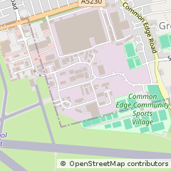 Map of Blackpool, Lancashire