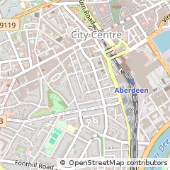 Map of Aberdeen