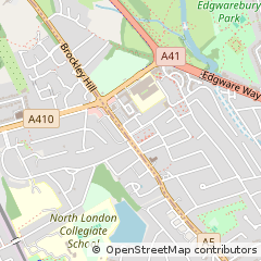 Map of Edgware