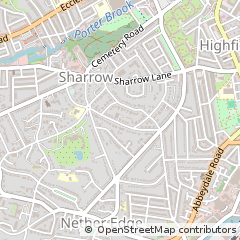 Map of Sheffield