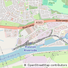 Map of Preston