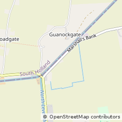 Map of Parson Drove Wisbech, Cambridgeshire